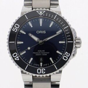 ORIS 01 733 7766 Aquis date Navy SS AT